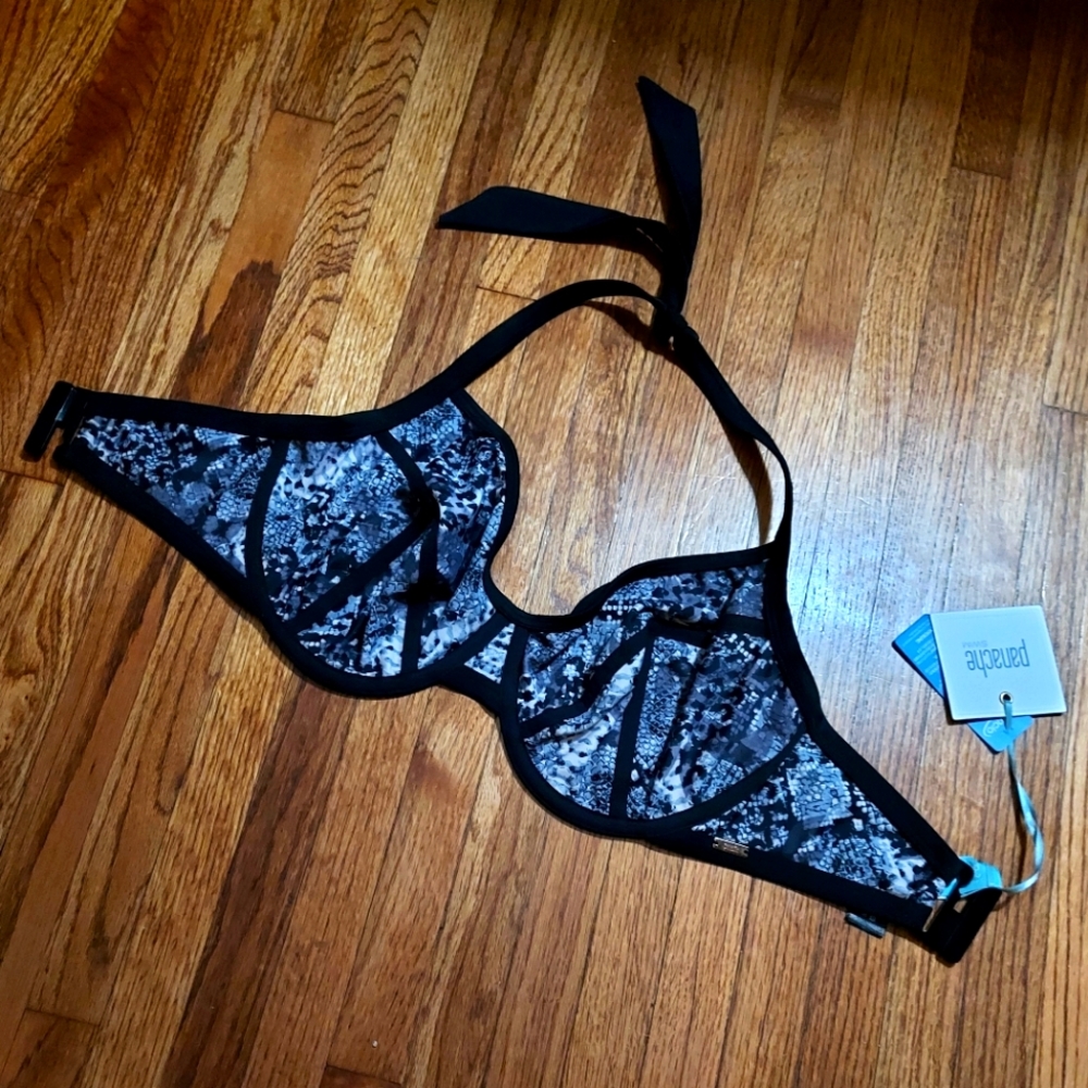Panache Snake Skin Bikini Top